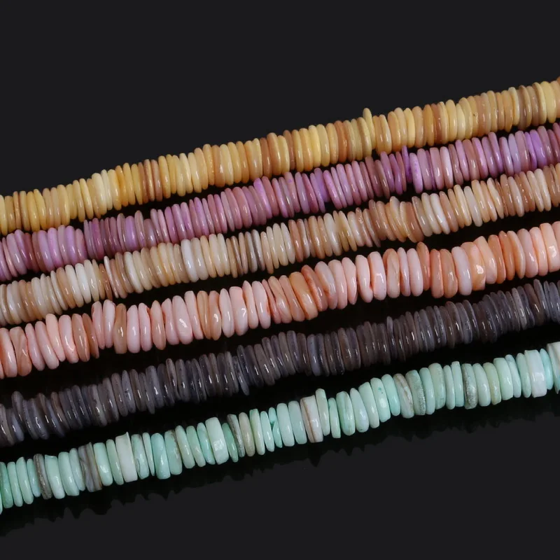 Natural Sea Shell Chip Beads 9mm Mix Color Sectable for DIY Jewelry & Craft Makings DIY Necklace Bracelet