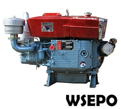 Factory Direct Supply! WSE-ZS1110 18HP Single Cylinder Water Cooled 4-stroke Diesel Engine with Electric Start