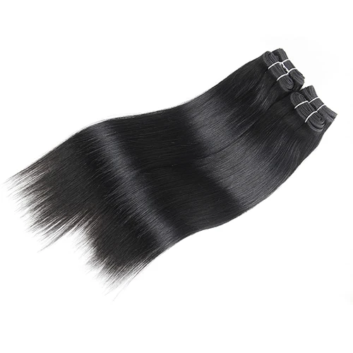 Rebecca 4 Bündel, 190 g/Packung, brasilianisches glattes Haar, Schwarz, Braun, Rot, Echthaar, 6 Farben # 1 # 1B # 2 # 4 # 99J # Burgund