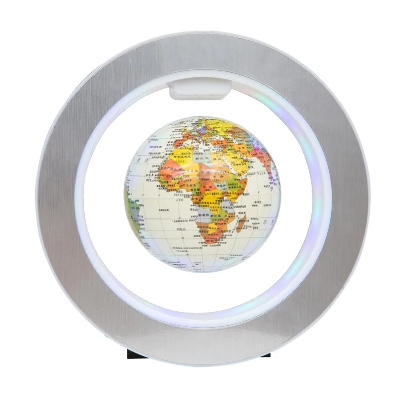 Levitation Floating Globe Rotating Magnetic Mysteriously Suspended In Air World Map Home Decoration Crafts Fashion Holiday Gifts