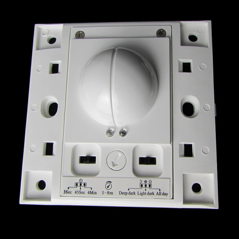 220/AC-240V/AC 360 degree Microwave Sensor Light Switch Induction Microwave Motion Sensor 86 motion sensor switch