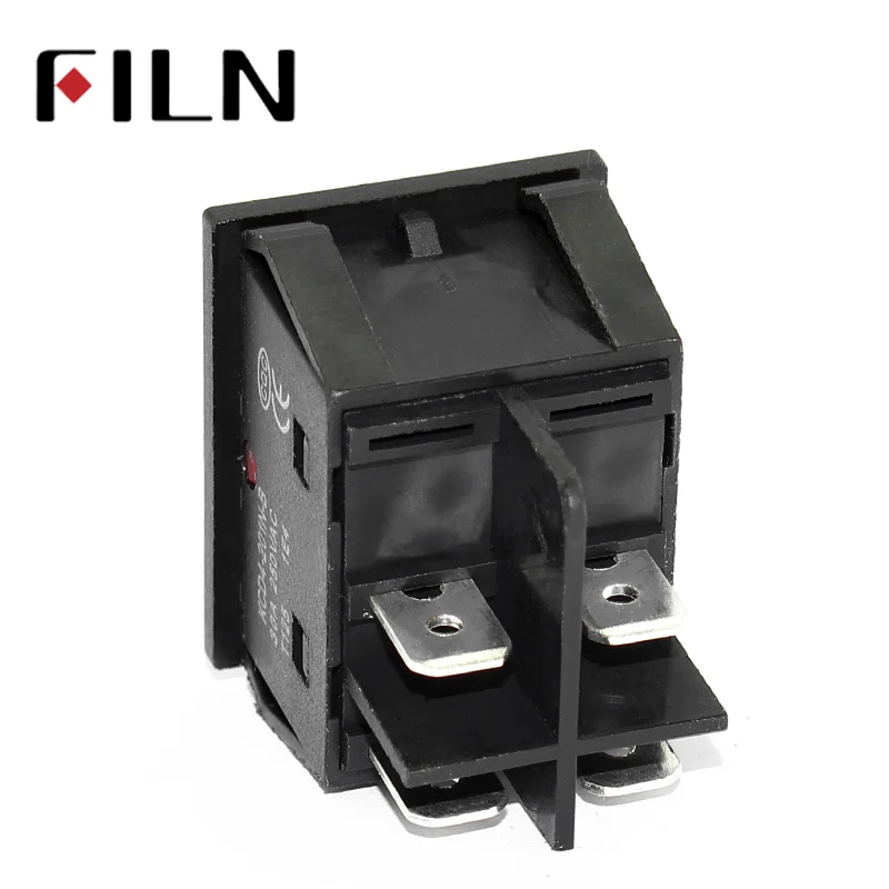 on off 30A/250V 16A/250V heavy duty 4 pin t85 rocker switch with light 12V 24V 110V 220V 380V