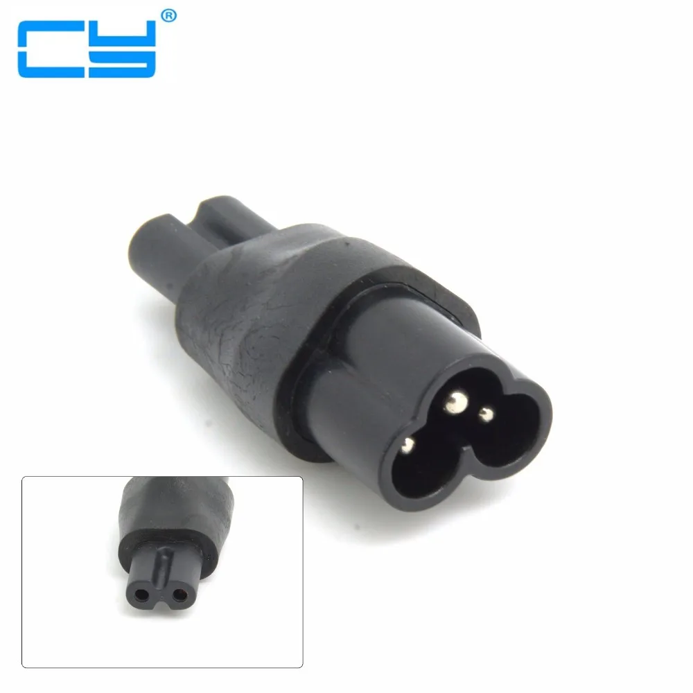 

IEC320 IEC 320 C7 C6 para IEC tomada conversor adaptador conector de alimentacao adaptador de tomada trevo