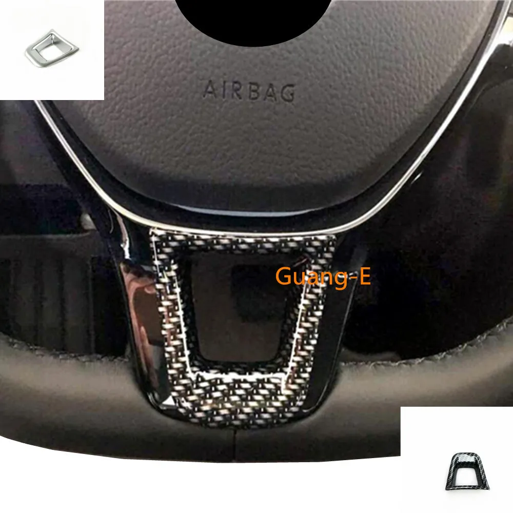 Car steering wheel cover kit trim frame Lamp sticker part for VW Golf Passat Alltrack Tiguan Teramont Magotan Sharan Bora Touran