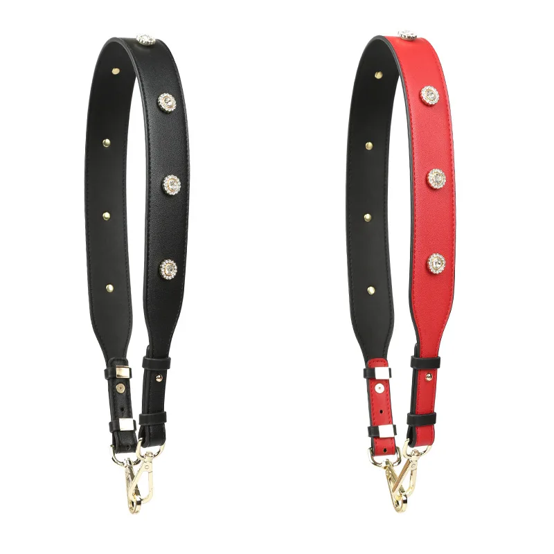 Fashion Women Bag Strap Elegant Style Summer pu Leather Straps for Handbags Lengthened Replacement Shoulder Strap