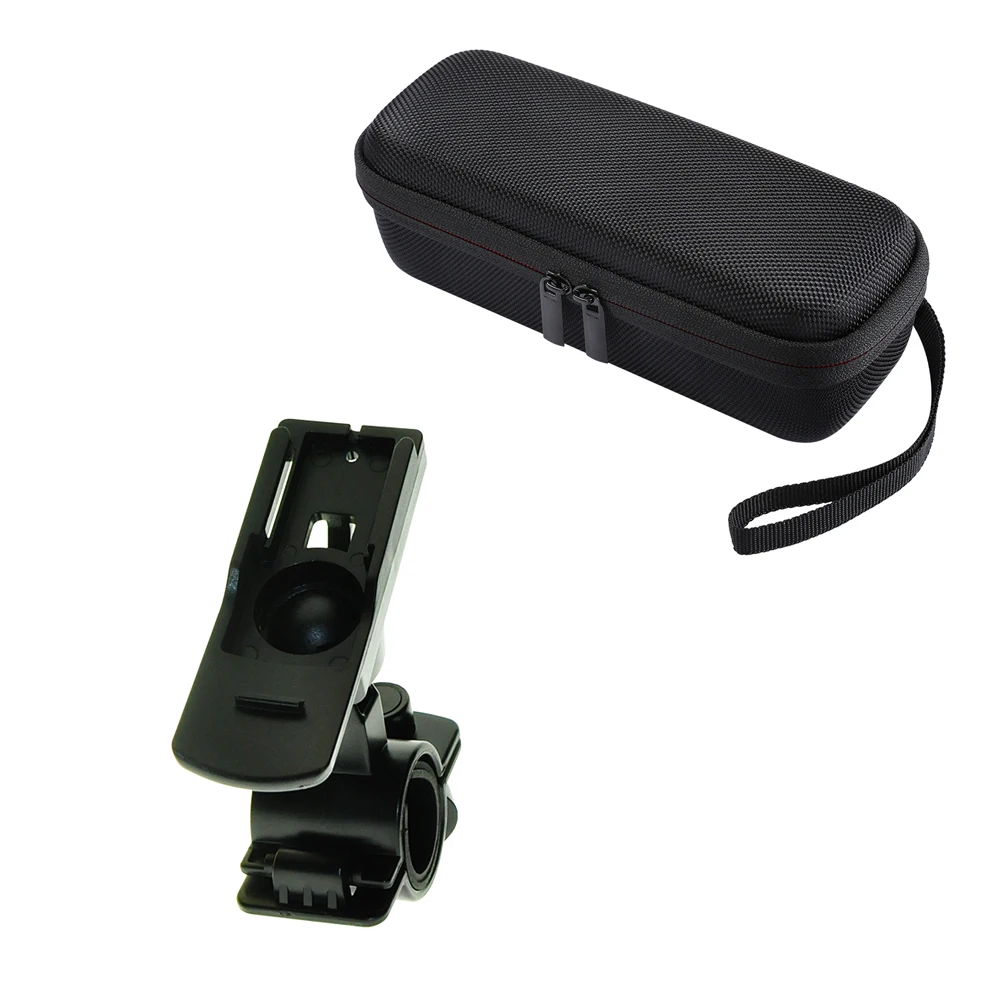 Bike/Cup Mount Bracket Cradle Holder + Protect Portable Case Bag for GPS Garmin Gpsmap 62 62s 62st 62sc 62stc 64 64s 64sc 64st