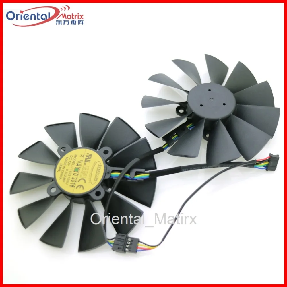 

T129215SU 12V 0.5A 95mm VGA Fan For ASUS GTX780 GTX780TI R9 Graphics Card Cooling Fan