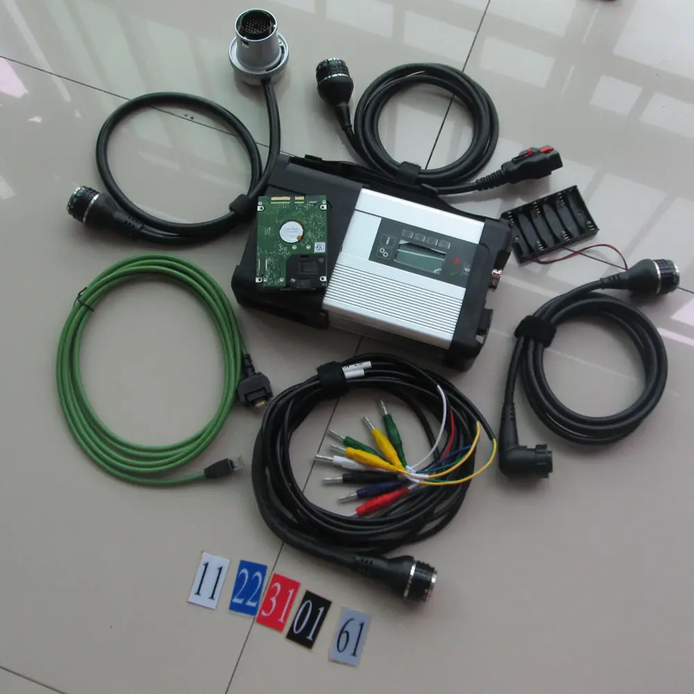 

V2024 Super mb sd connect diagnostic tool for mb cars trucks mb star c5/ mb star c4 with sd connect c4/ c5 hdd software