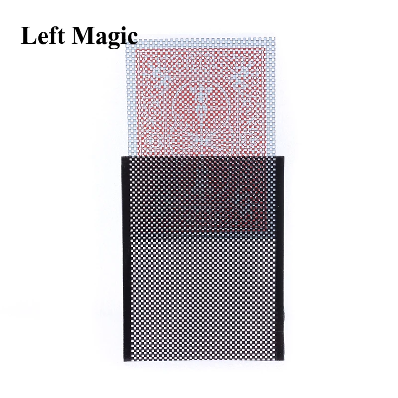 Wow 2.0 (Face Down Version ) magic trick Card Sleeve with Card Back Design Magic props  Change Gimmick Mentalism 81007