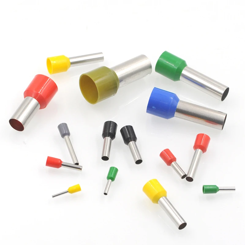 10/50pcs Tube Insutated Crimp Terminal Electrical Wire Connector Ferrule E25-16 Crimping Terminals Connector Cable VE 4AWG 25mm2