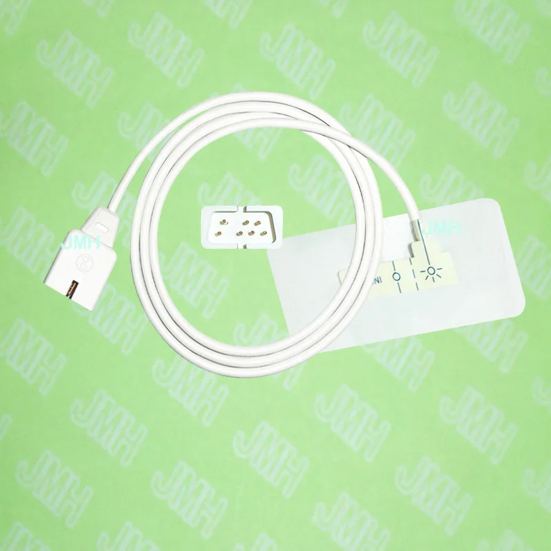 

Compatible DB9 7pin Nellcor/CSI/BCI/HP/GE Pulse Oximeter monitor the Infant Baby disposable SPO2 sensor(White Foam),5 pcs.