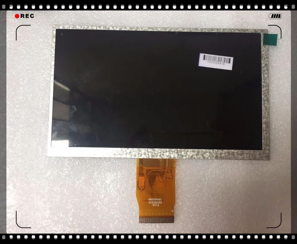 

CPT 070 REV.0 B1204253144 7.0 inch 50PIN lcd screen KR070PA6S display screen