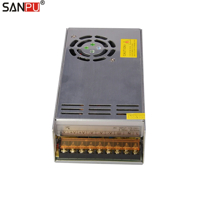 

SANPU SMPS 24V DC Switching Power Supply 600W 25A Constant Voltage Single Output AC/DC Transformer Driver Indoor for LEDs 480W