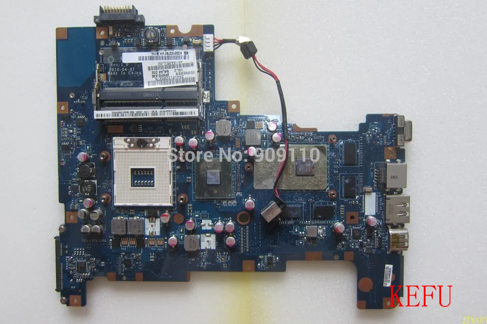 Imagem -02 - Placa-mãe L675 hm Não-integrado para Laptop Toshiba Satellite Placa-mãe L670 L675 K000103760 Nal