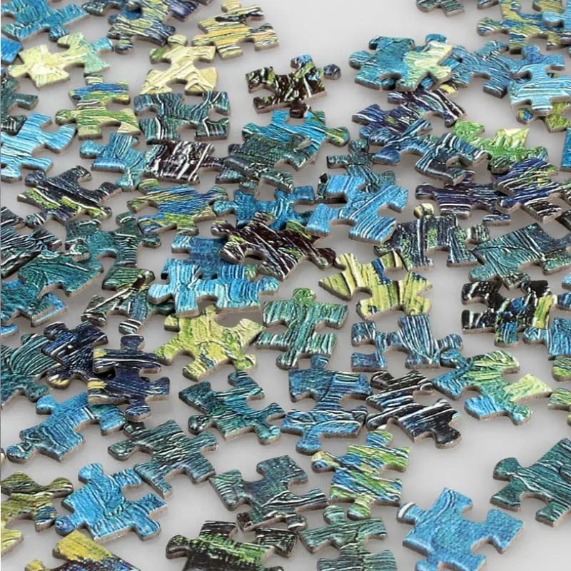 Grownups 3000 pieces challeng puzzle oil painting Puzzle 3000 piece  Home decoration collection toys Gift