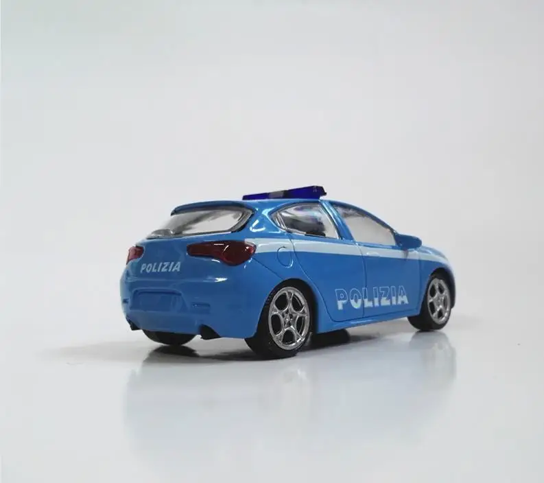 High simulation Alfa Romeo swat cop car model,1:43 alloy car toys, diecast metal model,collection toy vehicles,free shipping