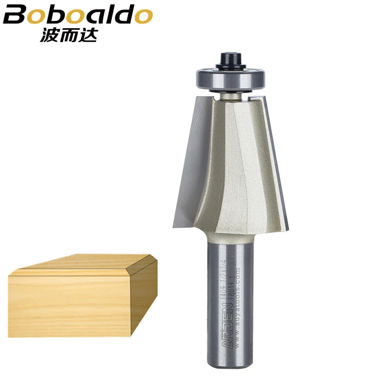 

1Pcs 1/2 Shank Chamfer Bevel Edging Router Bit woodworking cutter woodworking bits Chamfer Edge Bevel Bits Arden Router Bit