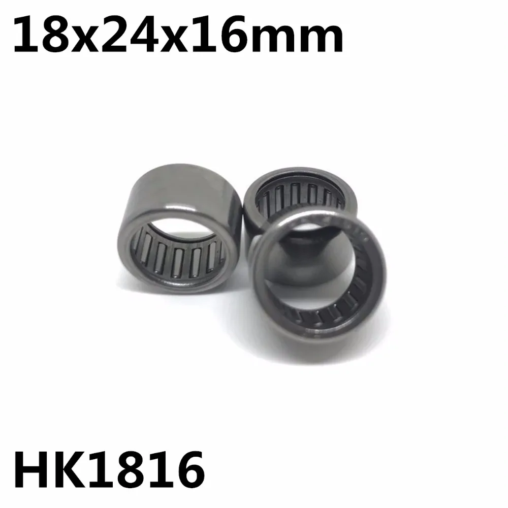 10pcs HK1816 18x24x16 mm Bearing Shell Type Needle Roller Bearings High Quality HK182416