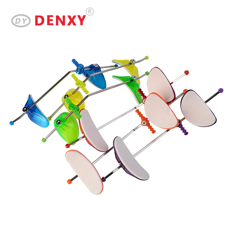 Denxy 2pcs Reverse Pull Headgear Dental Face mask Orthodontic accessories Dental Supply Orthodontic bracket