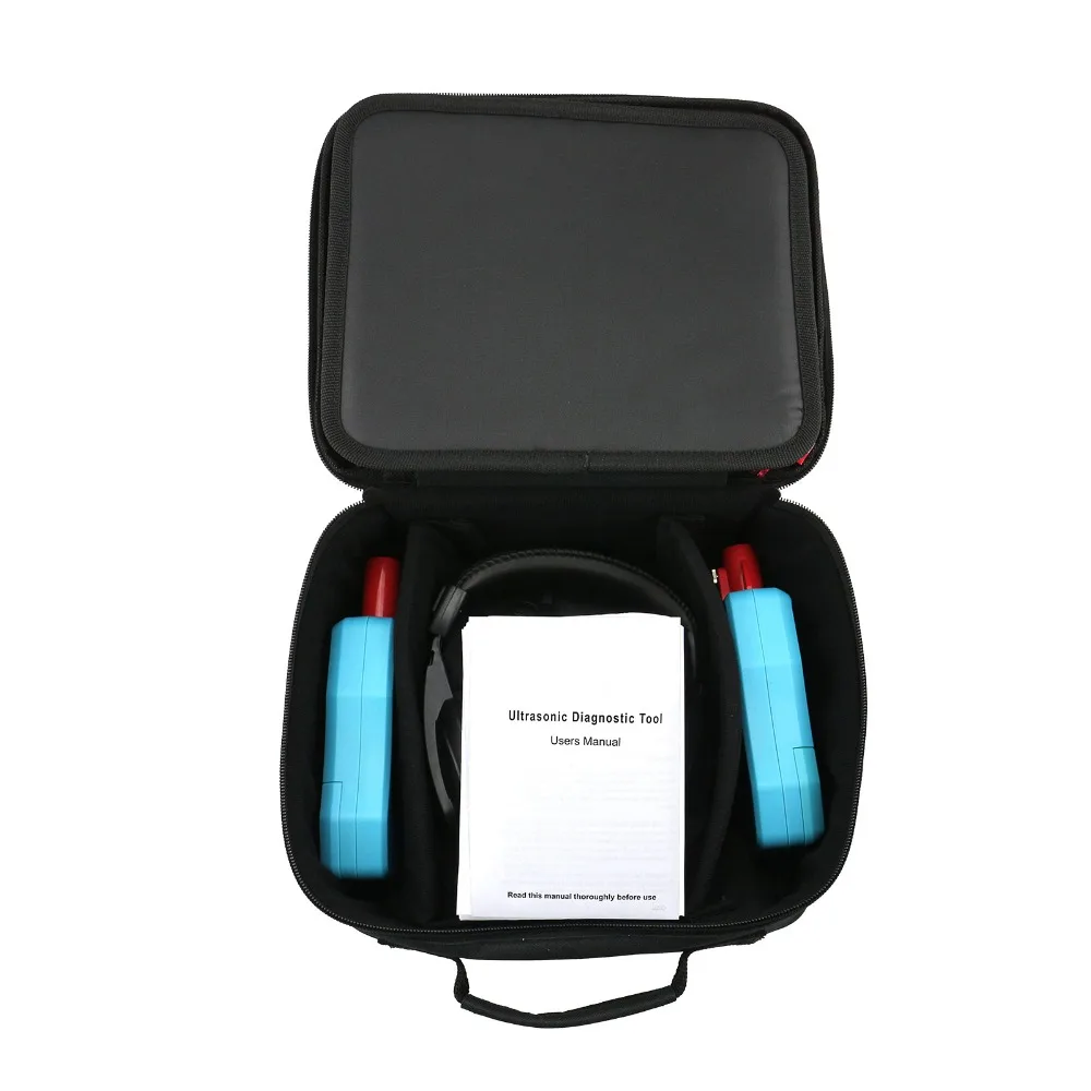 all-sun EM2280 Ultrasonic diagnostic Mechanical Wear Leak Detector Leak Detection Kits Anodized aluminum probes Sound Trap