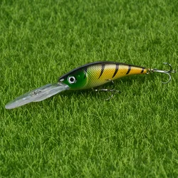 LINGYUE New Arrival 1PCS Fishing Minnow Hard Wobbler 10cm/9g Plastic Crankbait Fish Artificial Bait Bass Pike Crank Lure