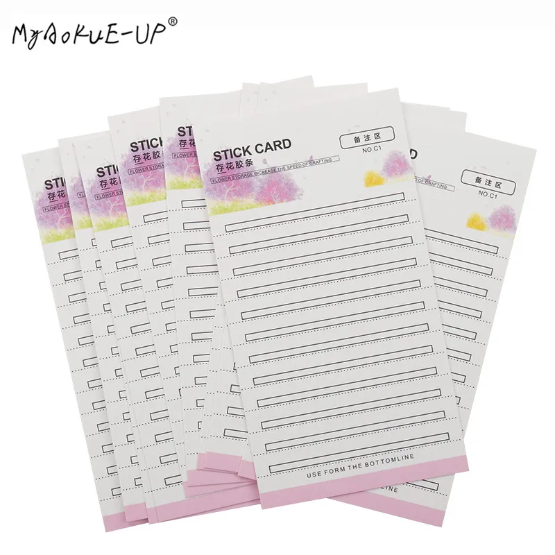 10 pcs/lot Lash Stand Eyelash Glue Pallet Disposable Lashes Holder Sticker Pads Stand Eyelash Extension Makeup Tools