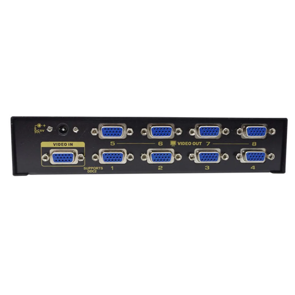 CKL-Mathiateur VGA Multifonction 2/4/8/16 Ports pour Moniteur PC, Support d'Affichage de Projecteur, 450Mhz, 2048x1536 Métal, Haute Qualité