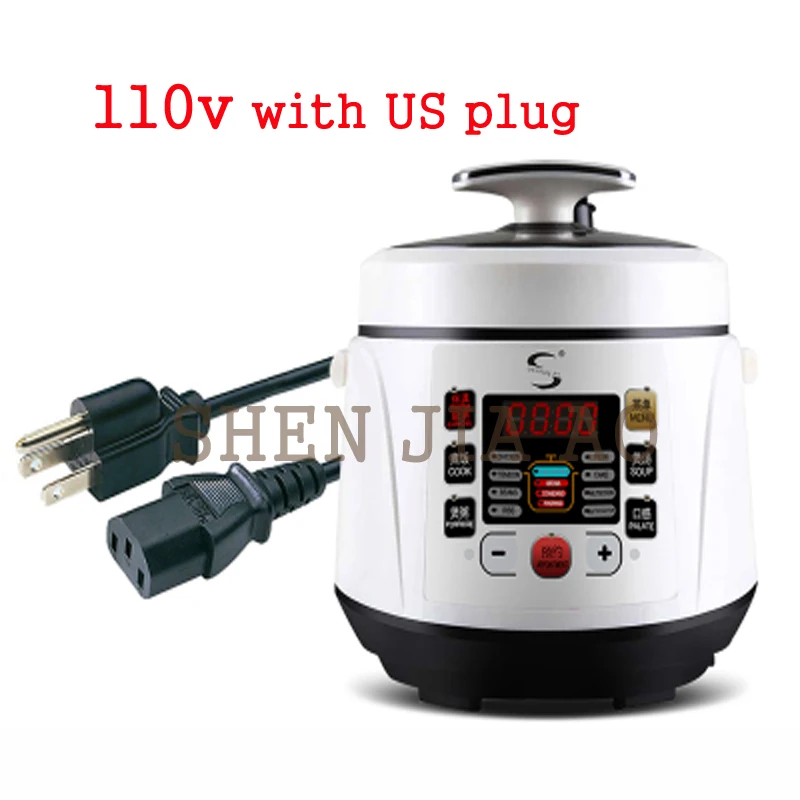 Smart Electric electric pressure cooker timing pressure cooker reservation rice cooker travel stew pot 2L 110V 220V EU US plug