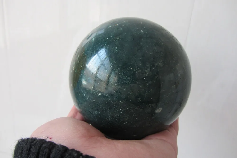 108.28mm NATURAL PRETTY Ocean Jasper QUARTZ CRYSTAL sphere ball Healing