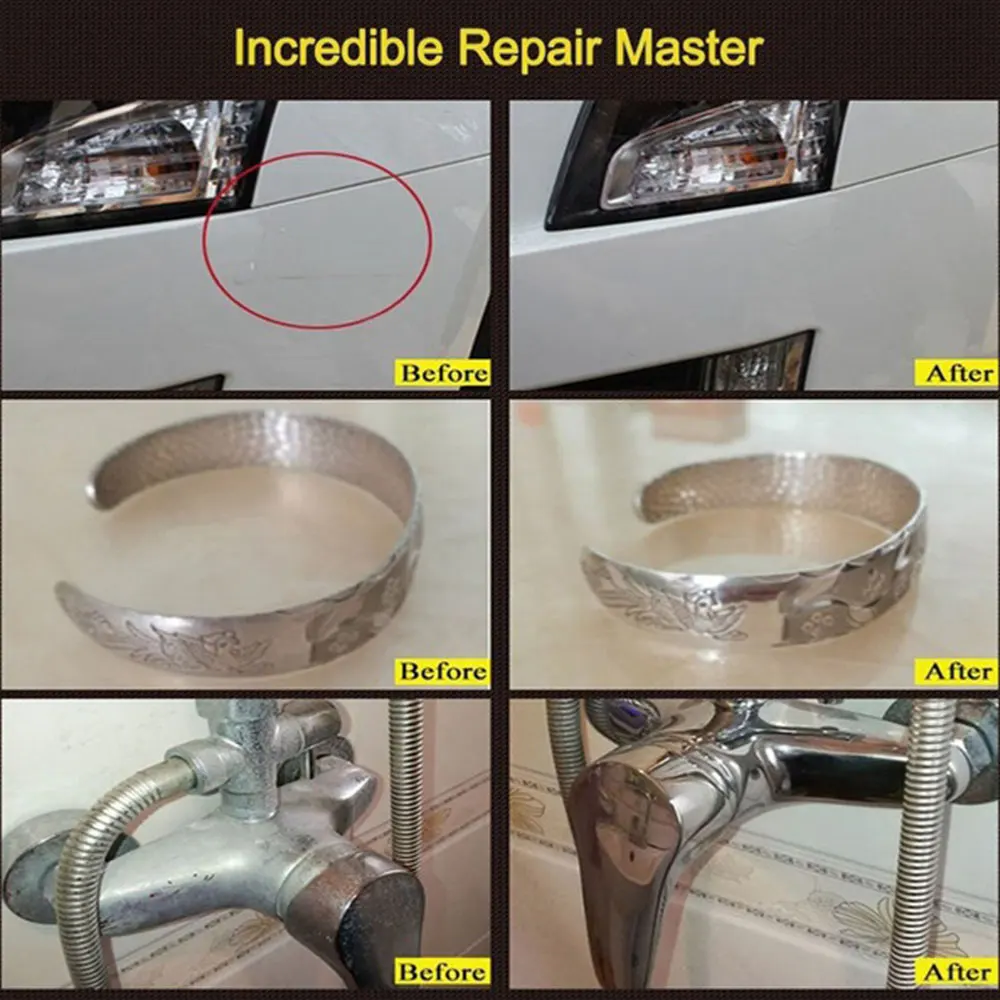 Car Scratch Repair Cloth Fix Clear Scratch Polish Magic Cloth Paint Cleaner Removal Durable Eraser Nano Material