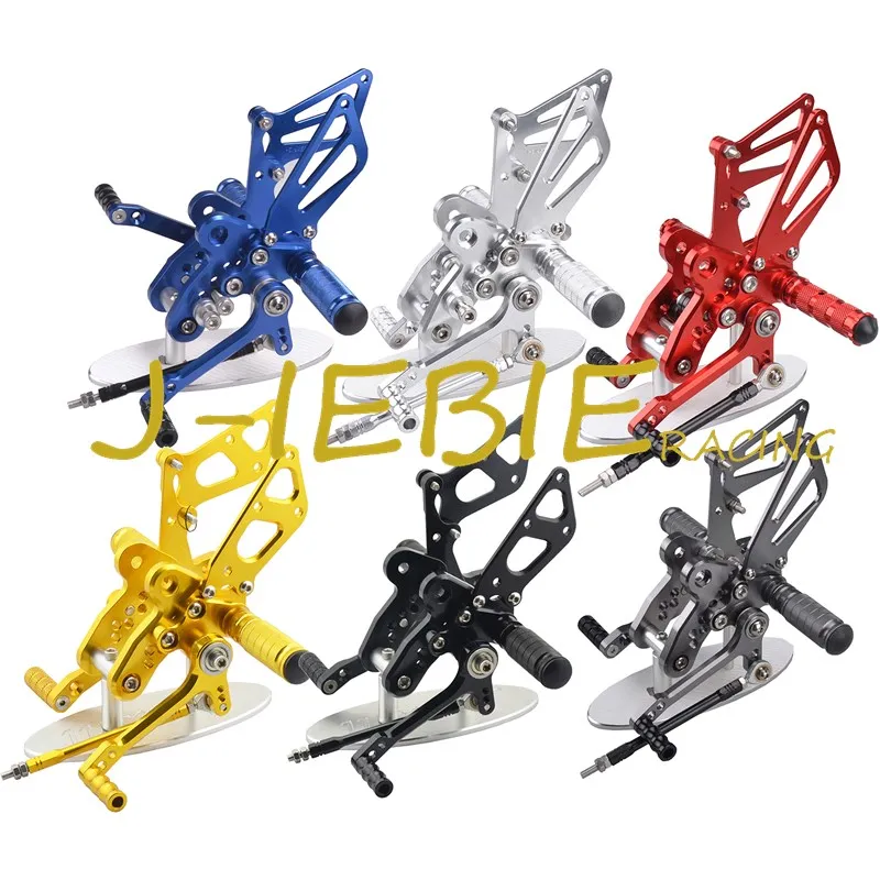 CNC Racing Rearset Adjustable Rear Sets Foot pegs Fit For Suzuki GSXR1300 Hayabusa 1999-2016