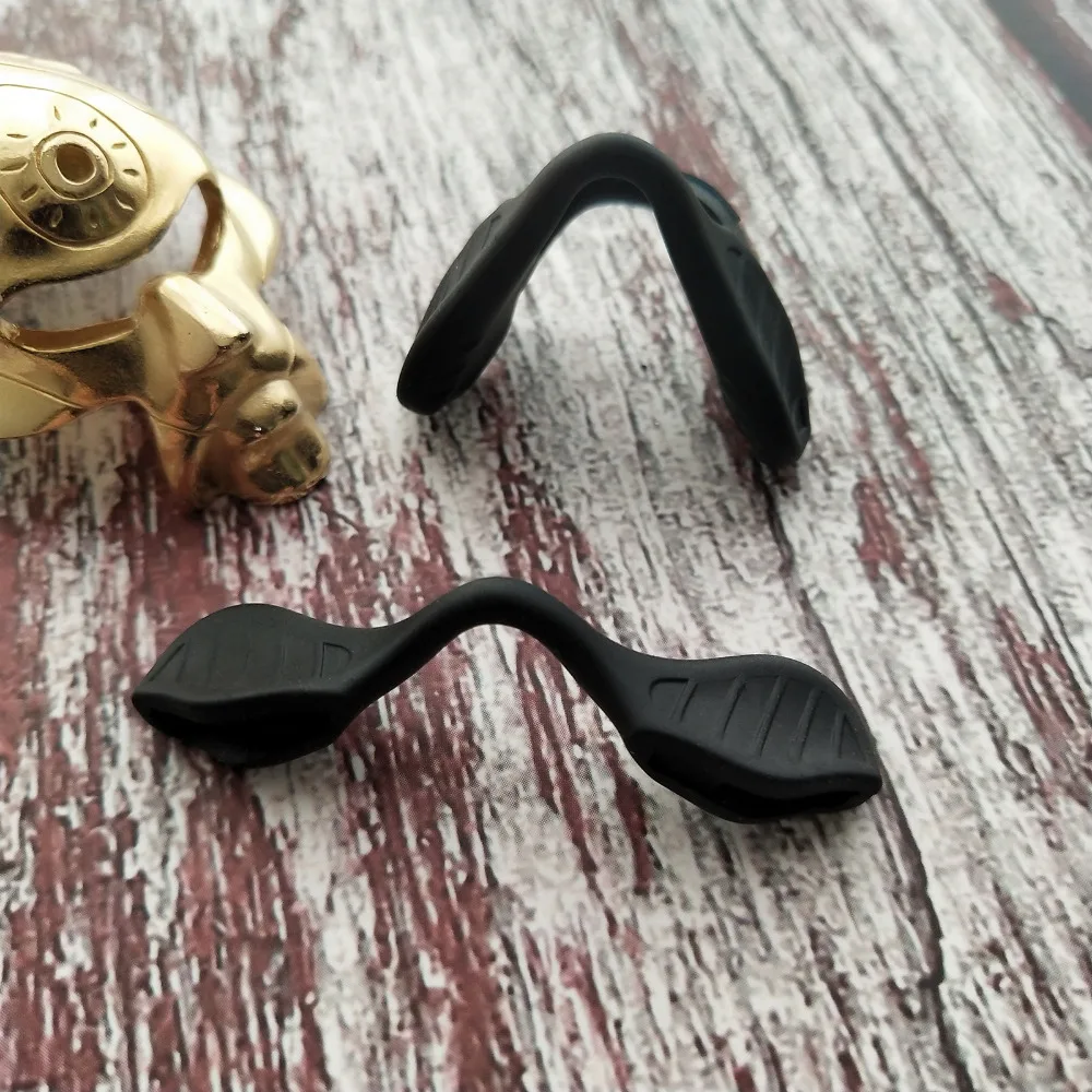 Glintbay 100% Precise-Fit Rubber Replacement Nose Pads Pieces for-Oakley EVZero Pitch Sunglasses