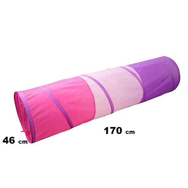 New Three Colors Toy Crawling Tunnel Children Outdoor And Indoor Toy Tube Baby Play Crawling Games Access To The Tent