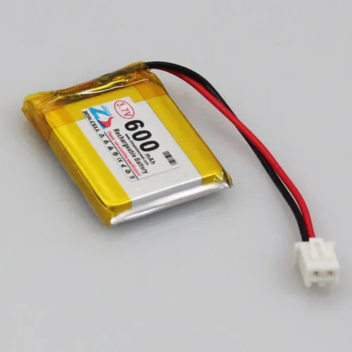 Em 3.7 v 600 mah 503035 bateria de lítio de polímero 603035 mp3 máquina de leitura de cartão de som recarregável li-ion pilha