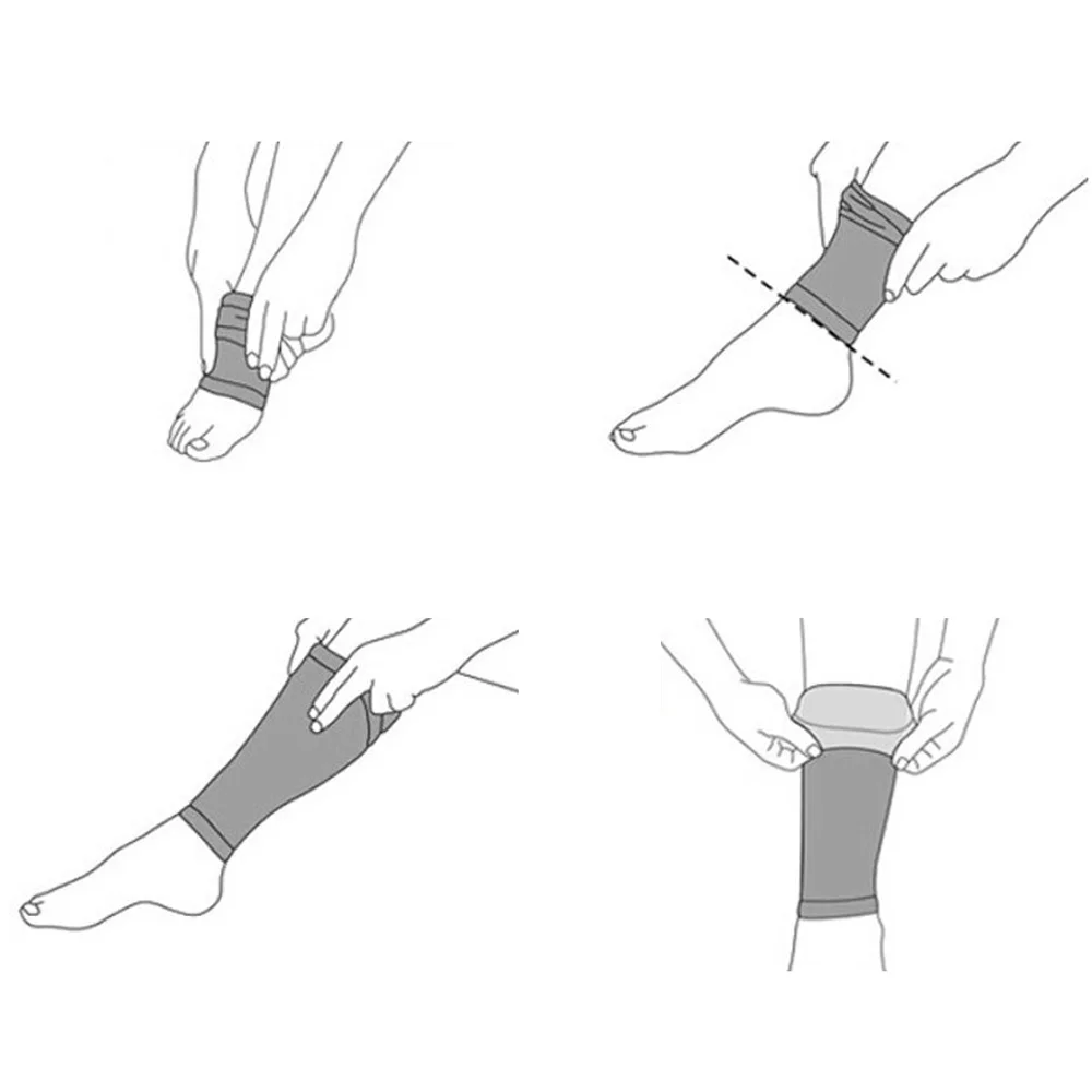 Protezione sportiva scaldamuscoli sportivi ad alta elasticità calze a pressione per le gambe inferiori SPSLF0011