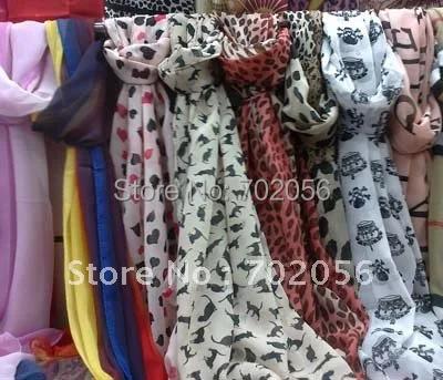 Charm womens Polyster scarf Neckscarf Shawl Wrap scarf Scarves 15pc/lot #1973