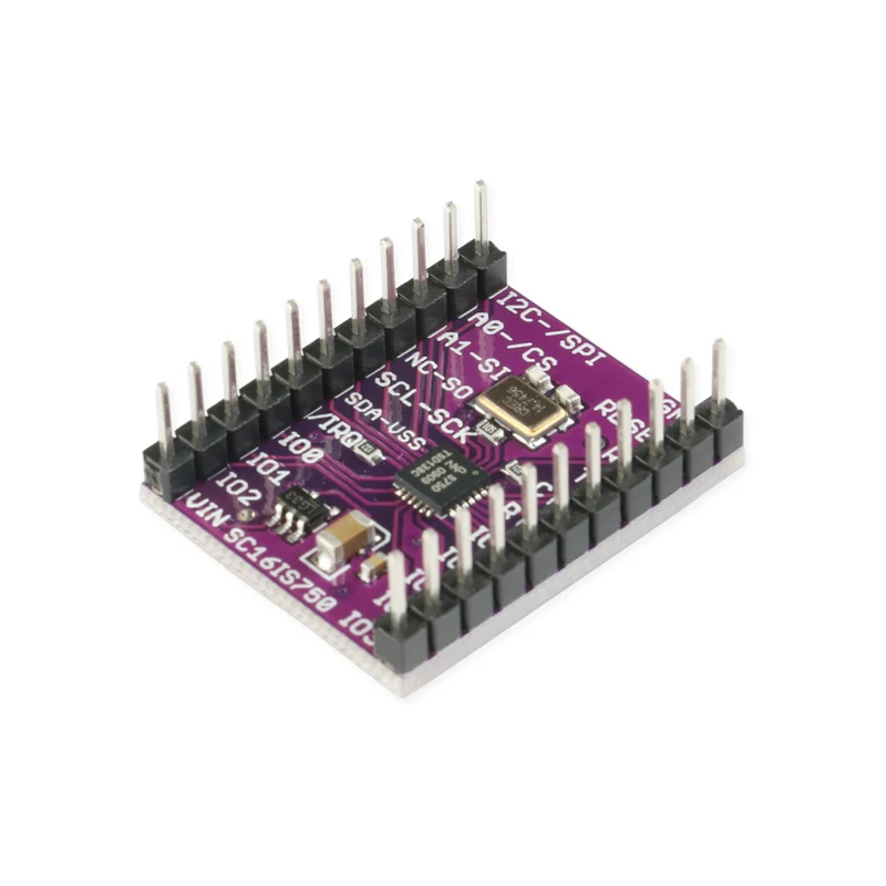 2 pcs/lot 750 SC16IS750 Single UART With I2C-Bus/SPI Interface For Industrial Control