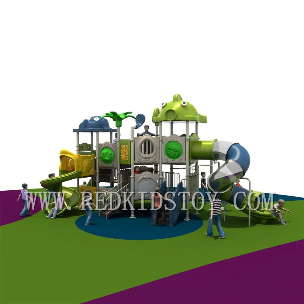 European Standard Shipped to Romania Animal Theme Park Outdoor Playground With Monkey Bar HZ-DWJ001