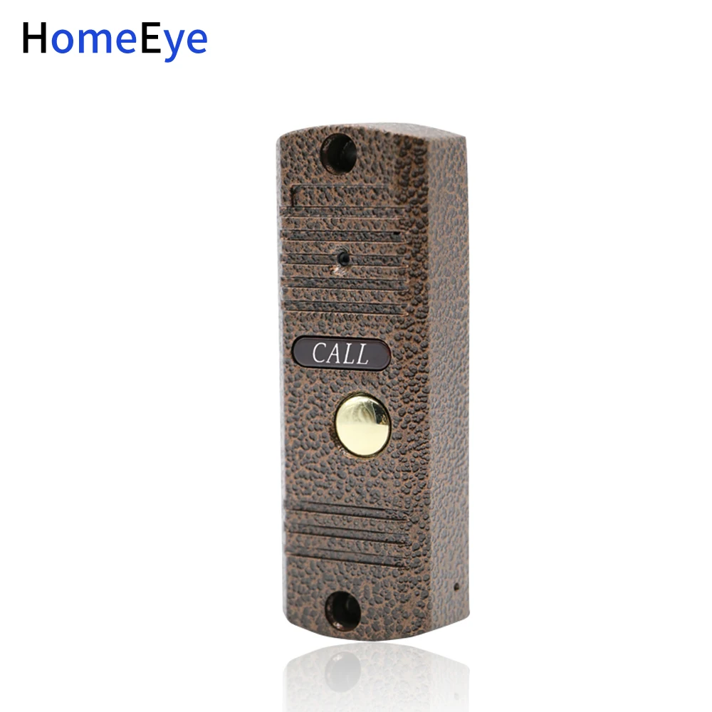 HomeEye Door Phone Intercom Outdoor Call Button Call Panel 1200TVL Build-in Camera Apartment Security Doorbell IR Night Vision