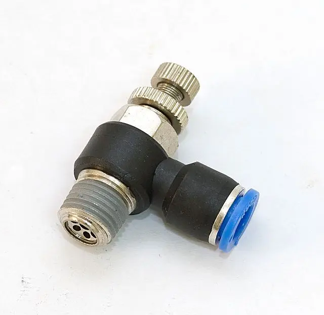 JSC6-M5/JSC6-01/JSC6-02/JSC6-03/JSC6-04 One-way restrictor valve,Pneumatic component,pneumatic quick connector,air tools,6 PCS