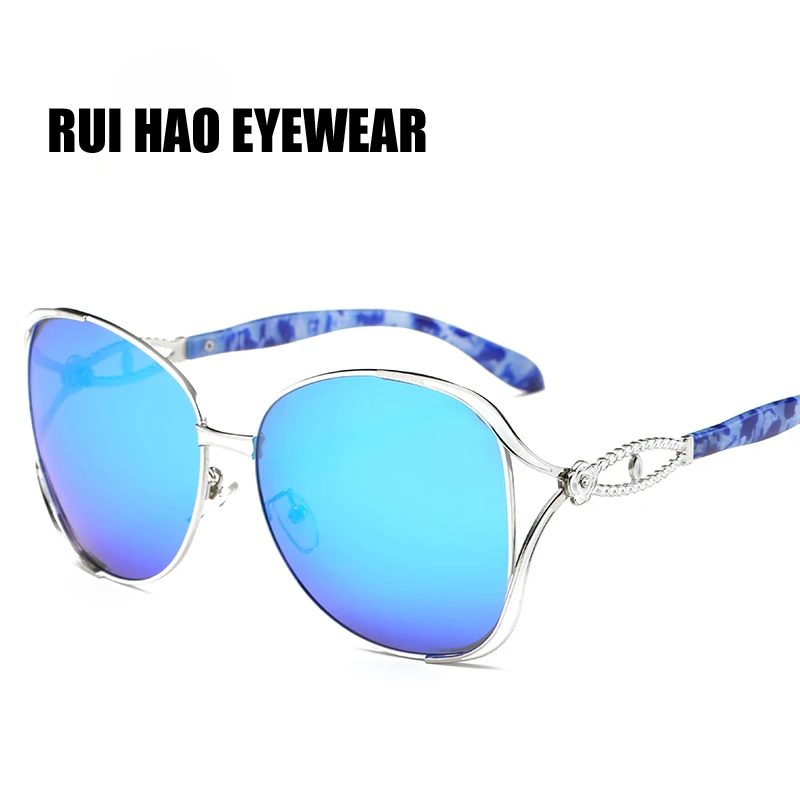 

Fashion Polarized Sunglasses Women Rui Hao Eyewear Large Designer Driving Sun Glasses Polarized Men Eyeglasses 2621