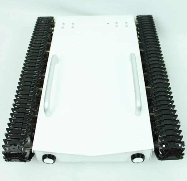 Chasis de tanque de peso de rodamiento grande RC, Control remoto, Robot móvil, explorar Comunicación, Educación, caterpillar broadland