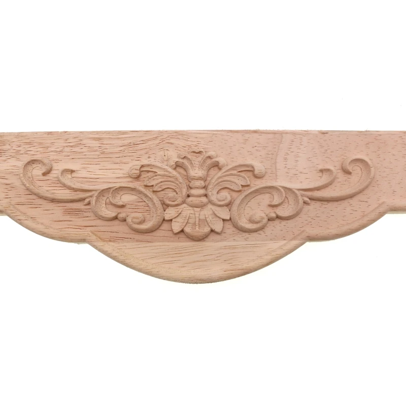 RUNBAZEF Wood Applique Upholstery Furniture Decorative Home Decoration Accessories TV Cabinet Baffle Bathroom  Wooden Letters
