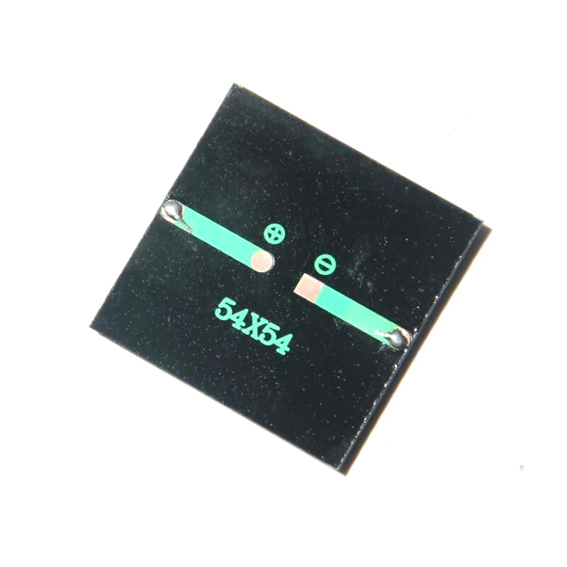 Factory Direct Sale Mini Solar Panel 3V 0.42W Polycrystalline Solar PV Module DIY Solar LED Light & Solar Toys 54*54MM 100PCS