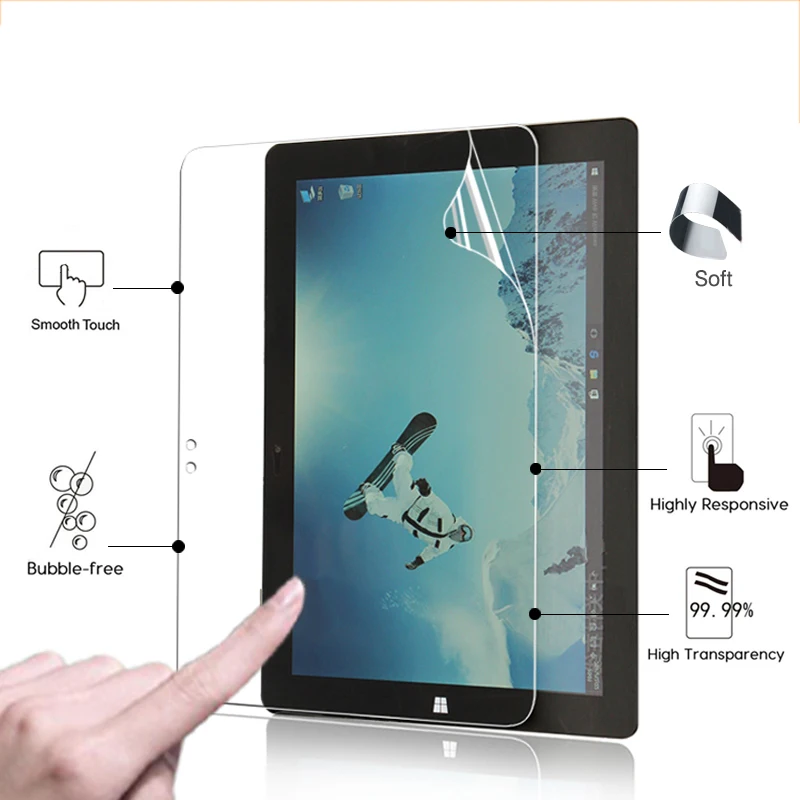 High Clear Glossy screen protector film For Onda OBook 10 10.1