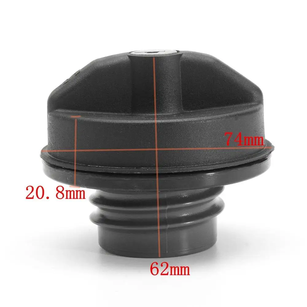 Universal Locking Gas Cap With Keys Plastic Fuel Tank Cap For Toyota 504/35067 10504/31780 Auto Oil Filler Cap