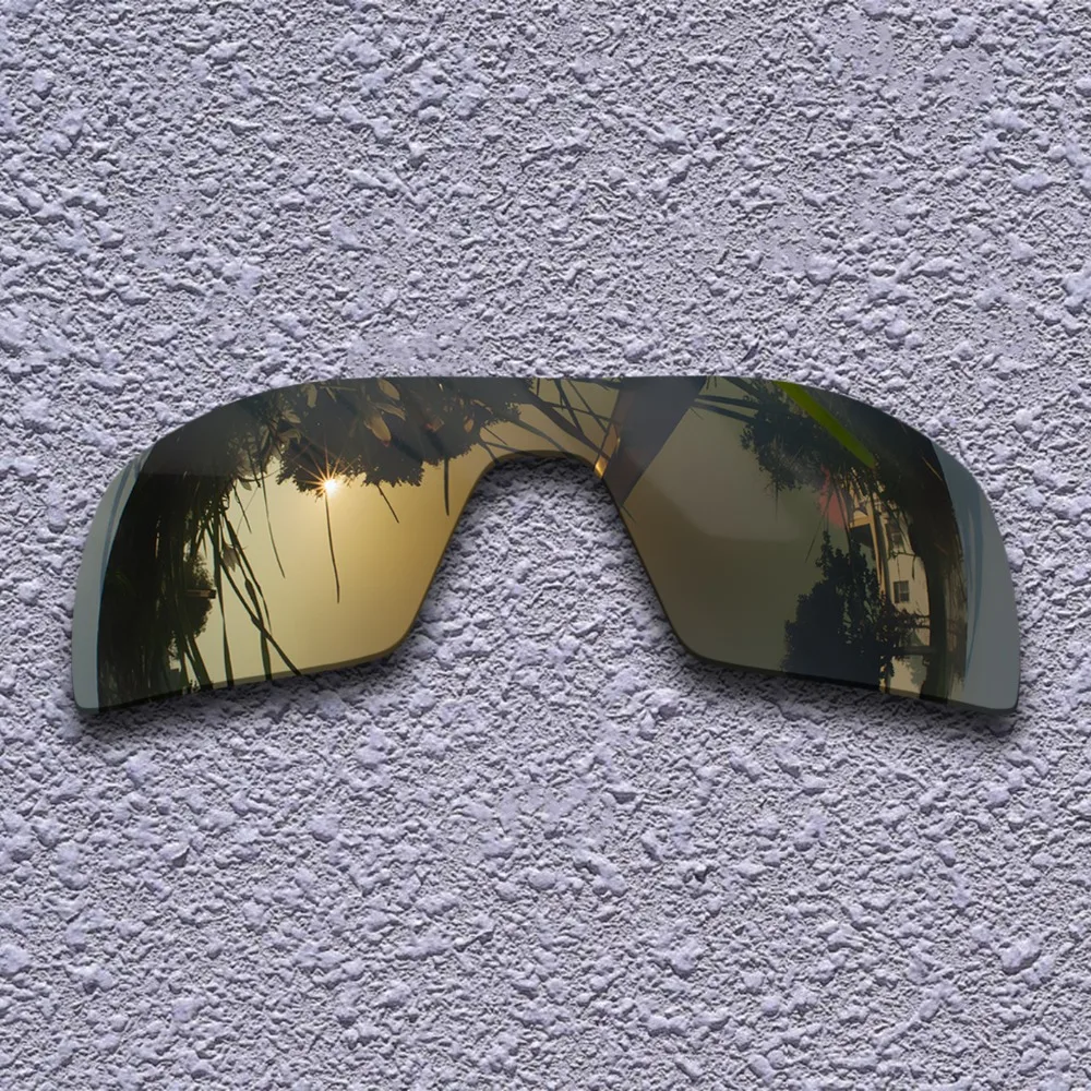 

Bronze Golden Polarized Replacement Lenses for Oakley Oil Rig Sunglasses