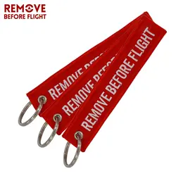 Remove Before Flight Key Chain for Motorcycles Scooters and Cars Aviation Keychain Fashion 3 PCS/LOT Keychain Men