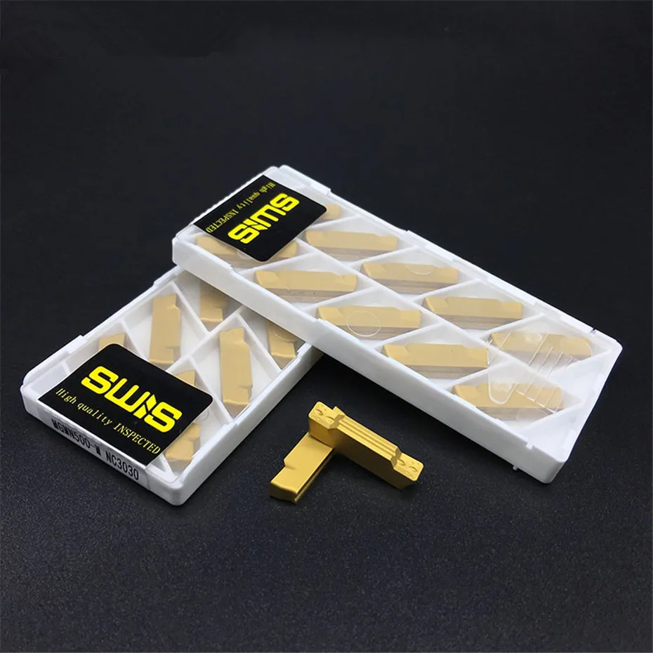 10 ชิ้น MGMN500 เอ็ม NC3030 SWIS คาร์ไบด์แทรก CNC เครื่องมือคุณภาพดี