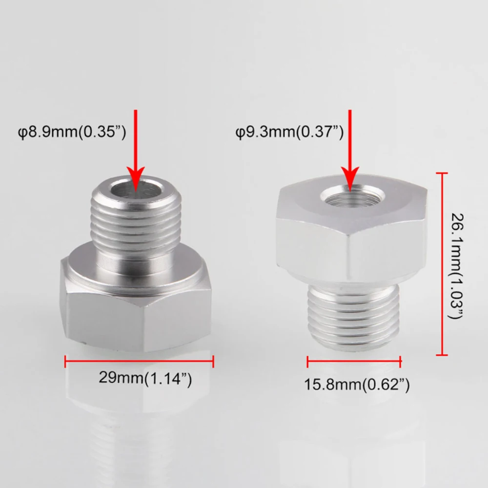 Oil Pressure Sensor Adapter For LS/Gauge Engine Swap Male M16x1.5 Female 1/8 NPT LS1